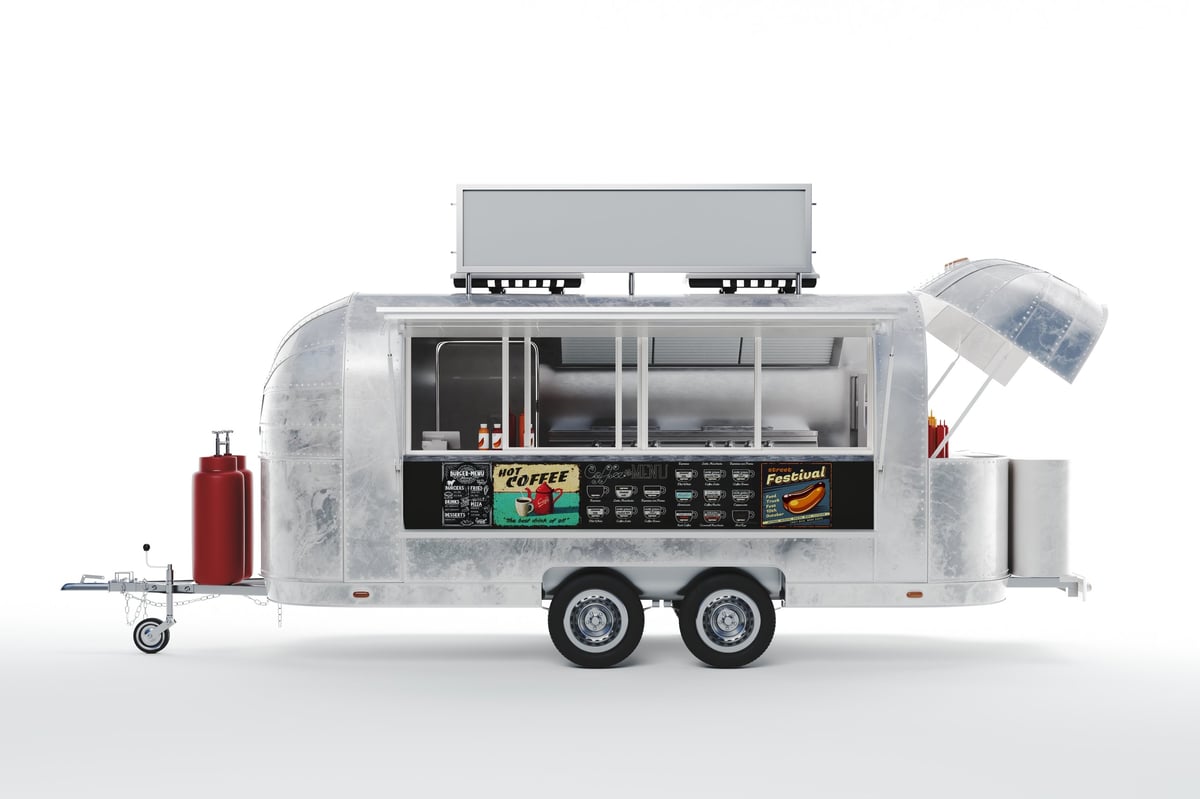 Pizza Express food truck